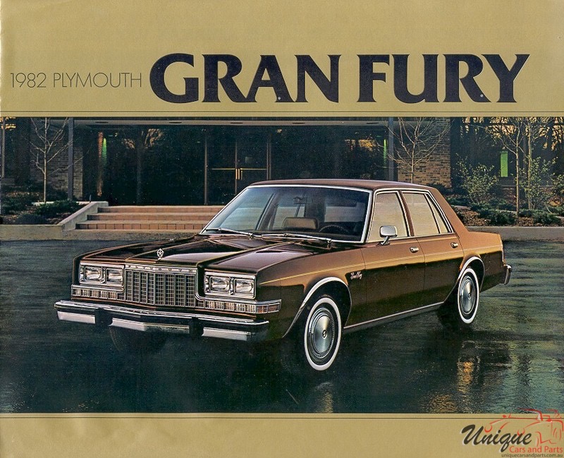 1982 Plymouth Gran Fury Brochure